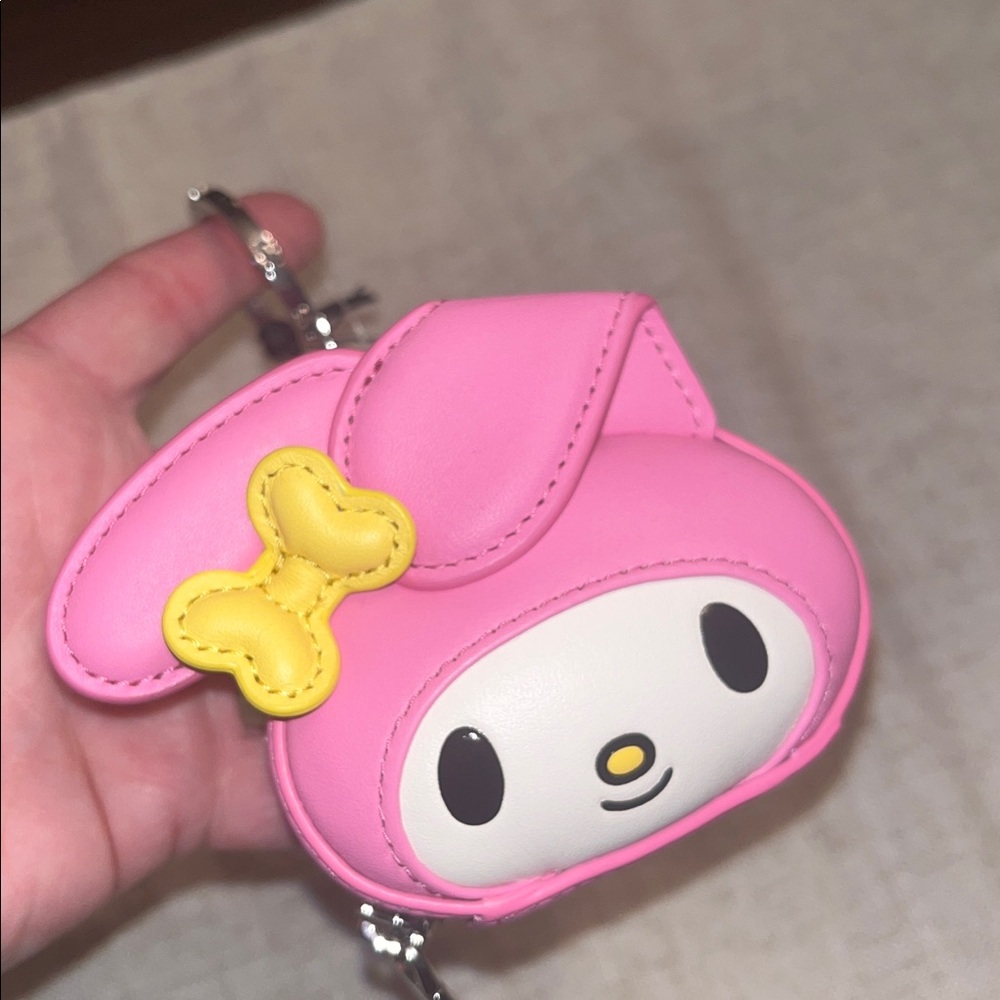 kate spade NWT! x Hello Kitty & Friends 3D My Melody Coin Purse Bag Charm